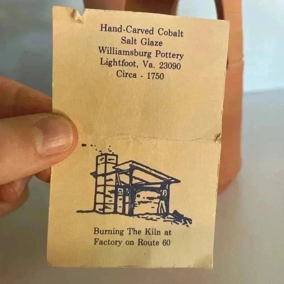 WILLIAMSBURG POTTERY Terracotta Lantern Hanging or Standing 7 1/4" Tall - Picture 11 of 13